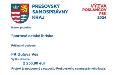 Športové detské ihrisko. Ďakujeme PSK!